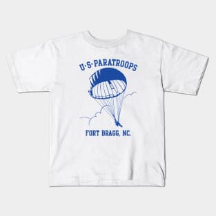 Mod.3 United States Paratroopers Fort Bragg Kids T-Shirt